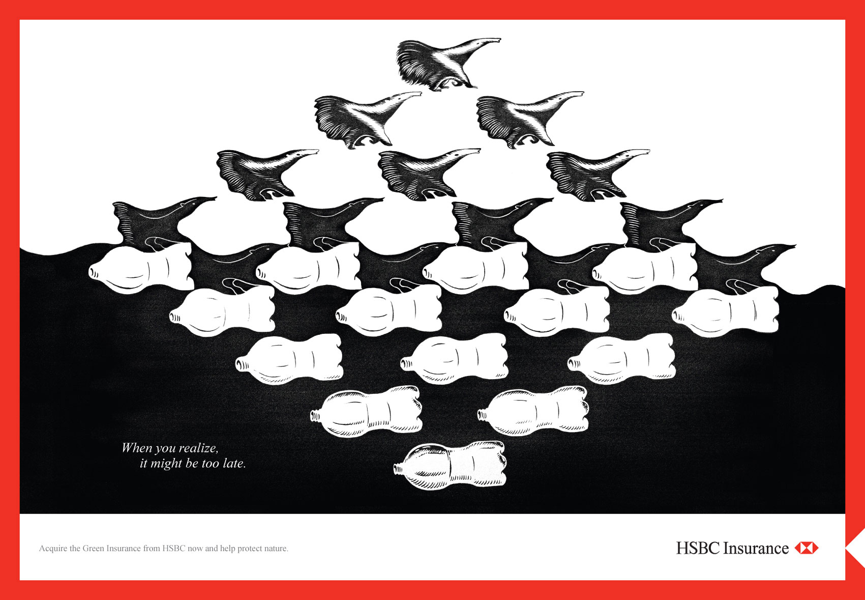 Escher poster HSBC