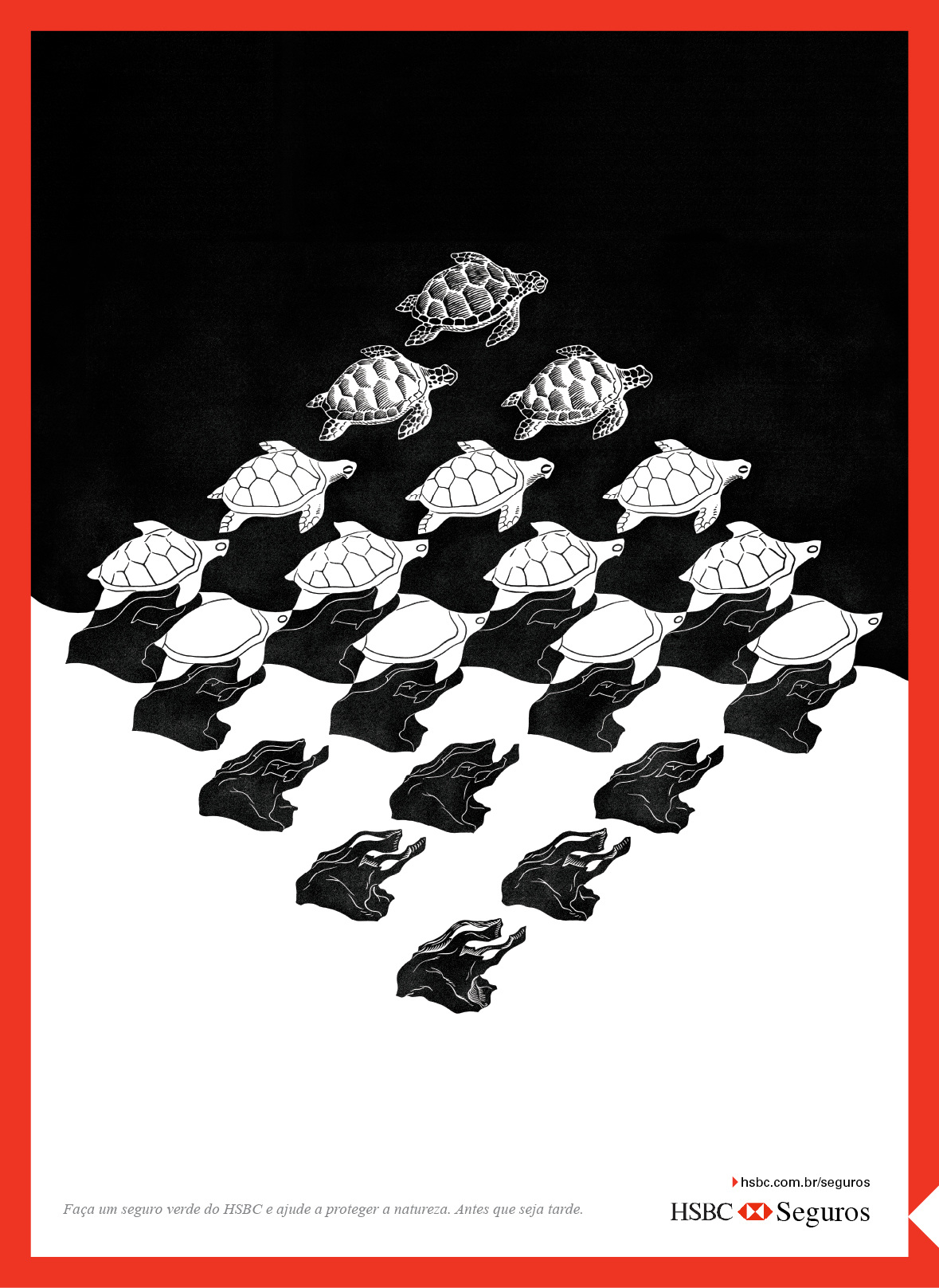 Escher poster HSBC