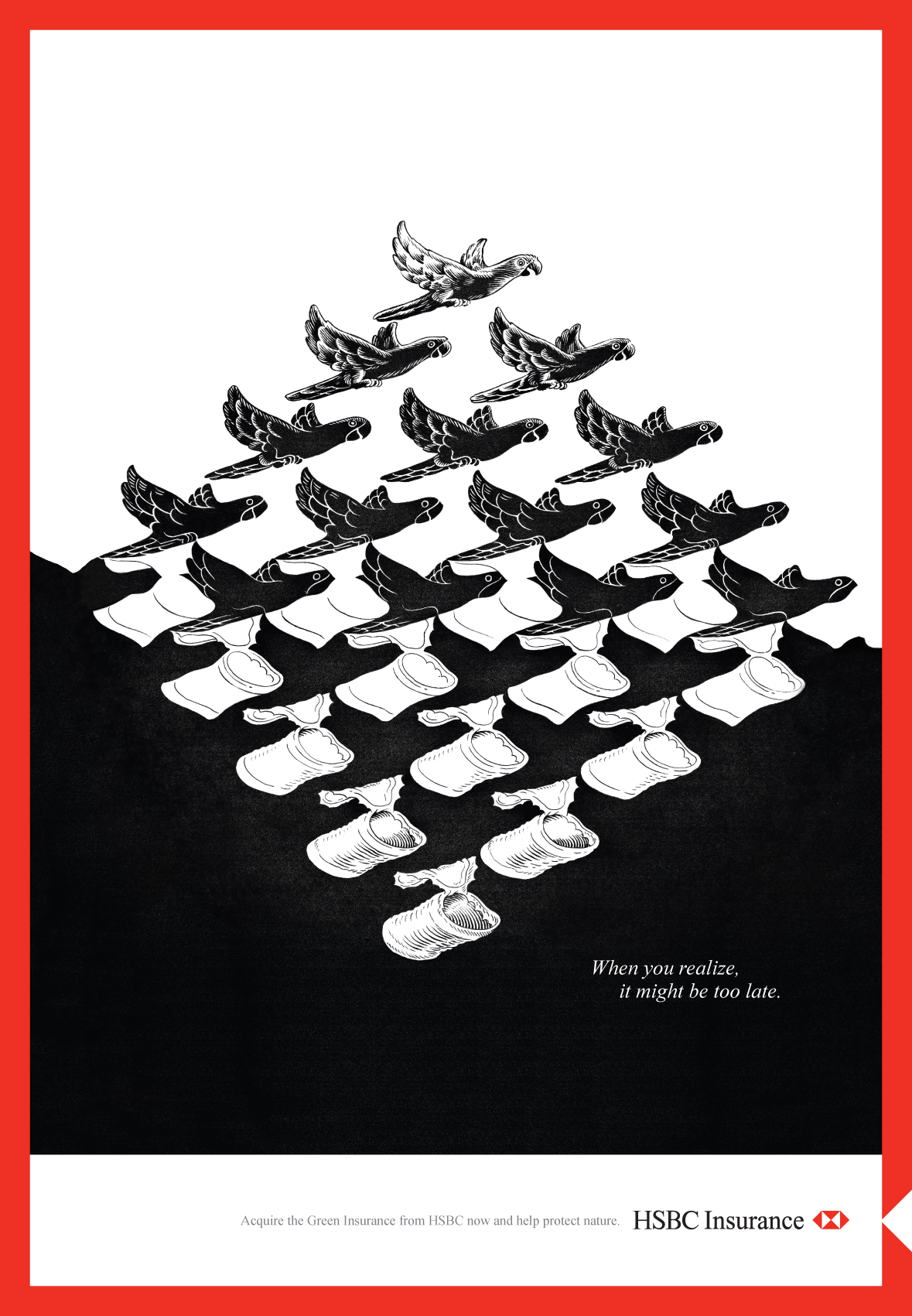 Escher poster HSBC